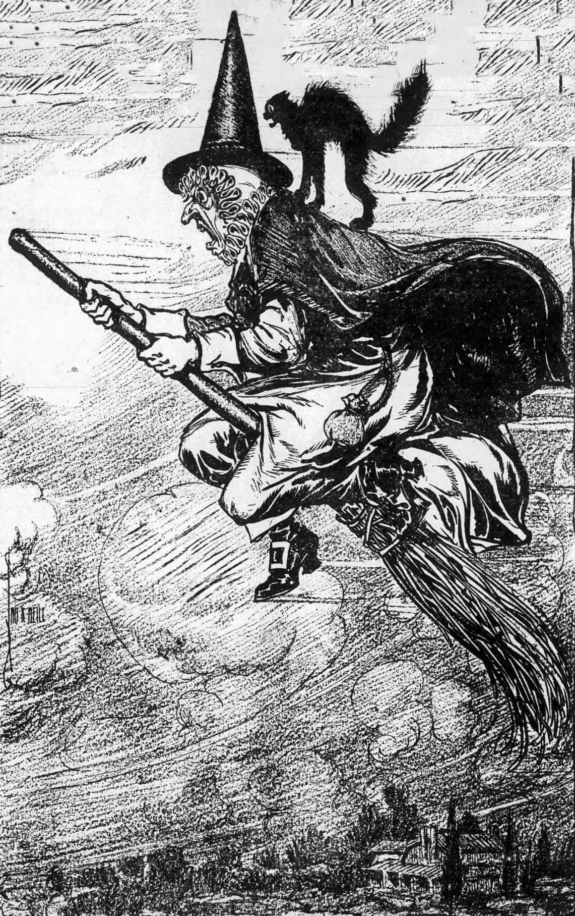 Halloween artwork October 21, 1906